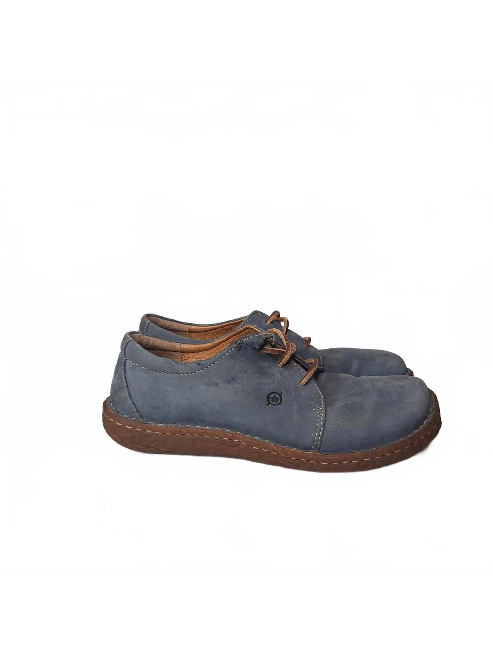 Born Blue/Gray Suede Casual Shoes Women's Size‎ 9 / 40.5